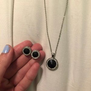 Necklace and earrings set